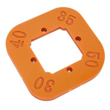 Imagem de Hyuduo Modelo de Raio de Canto Redondo para Carpintaria, Placa de Plástico de Engenharia, Conjunto de Gabarito de Mesa de Roteador 4 Em 1 para Móveis e Brinquedos, Tamanhos R30 R35 R40 R50 para Marceneiros