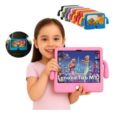 Imagem de Capa Infantil Antichoque Com Bracinhos Para Lenovo Tab M10 - OTEMU, So