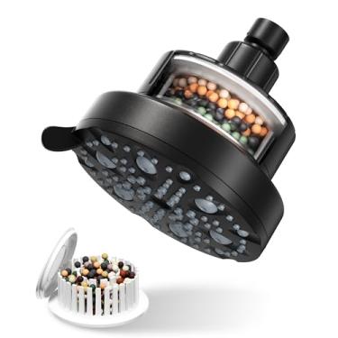 Imagem de Chuveiro fixo preto fosco FM-002