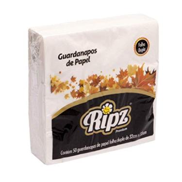 Imagem de Guardanapos Ripz – Folhas Duplas - Pacote com 50 Folhas - 31g, Ripz