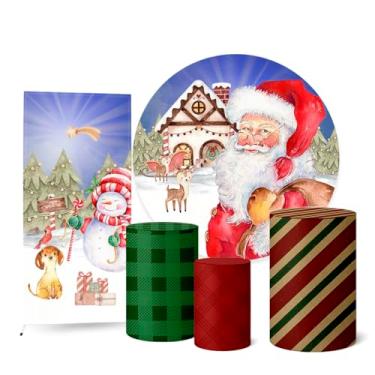 Imagem de Trio Capas Cilindro + Painel Redondo + Lateral Natal (K2NAT0001)
