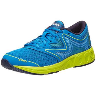 Imagem de ASICS Tênis de corrida infantil Noosa GS, Azul elétrico/verde/pavão, 15