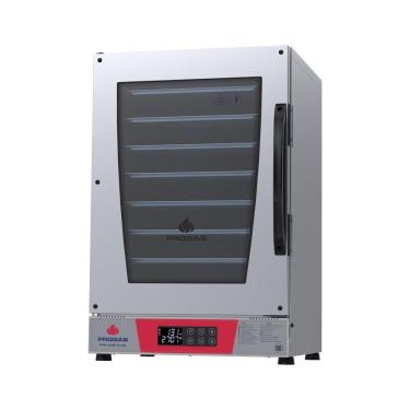 Imagem de Forno Turbo Elétrico Convecção 8 Assadeiras Digital Padarias Prp-008 Plus Vermelho Progás 220v