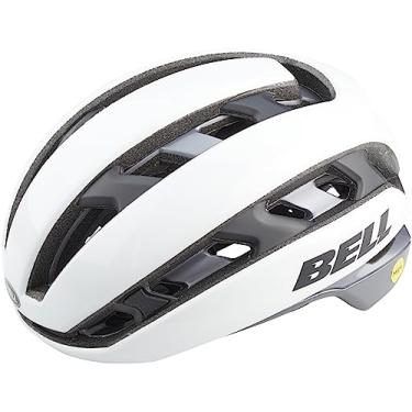 Imagem de BELL Capacete De Bicicleta Estrada Adulto Xr Spherical - Branco Fosco/Brilhante/Preto, Médio (55-59 Cm)