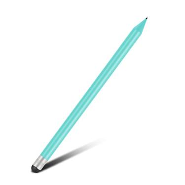 Imagem de Luqeeg Caneta Stylus Com Tela de Toque Capacitiva para Caneta de Toque de Cabeça de Borracha de Alta Sensibilidade para Celulares Tablets Preto (Verde)