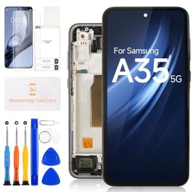 Imagem de Incell para Samsung Galaxy A35 5G tela LCD de substituição para Samsung A35 5G Display digitalizador LCD para SM-A356E SM-A356B A356U A356B/DS Kits de montagem de vidro para tela sensível ao toque