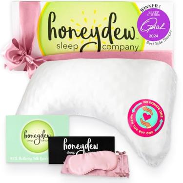 Imagem de Honeydew Forever Young Beauty Box - A melhor fronha de seda amoreira kit antienvelhecimento para reduzir rugas e melhorar a pele (King)