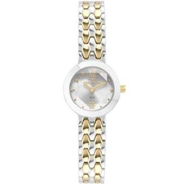 Imagem de Relógio Feminino Mini Technos Analógico 5Y20LM/1K - Prata-Feminino