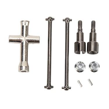 Imagem de Eixo motor traseiro de carro Ainoli RC Substituição de eixo traseiro de aço para carros SCY 16101 16102 16103 16201 1/16 RC