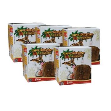 Imagem de Kit 5 Panettone Chocãotone Aves da Mata 80g