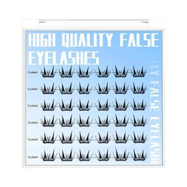 Imagem de Cílios Postiços Naturais Em Grupos De 7-13mm Para Cosplay, Compras, En