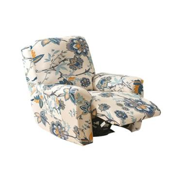 Imagem de Eco-Ancheng Capas para poltronas reclináveis Lazyboy, 4 peças, capas reclináveis para poltronas reclináveis, com bolsos de armazenamento, protetor de móveis para sala de estar
