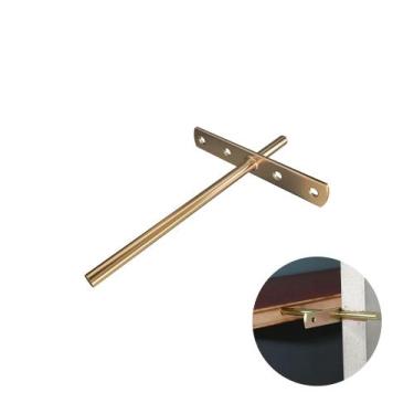 Imagem de Suporte Prateleira Interno Bicromatizado Ø10 X 95 Mm - Dmt, Suporte In