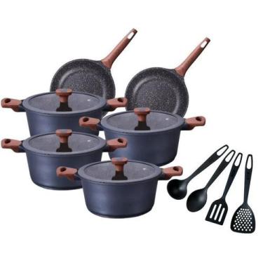 Imagem de Conjunto De Panelas Titanium Mta 10 Peças