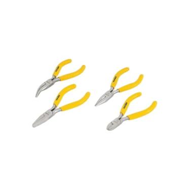 Imagem de Kit de Alicates 3 Peças, Bico 6", Universal 8", Corte 6", PVC, para Trabalhos Elétricos e Eletrônicos