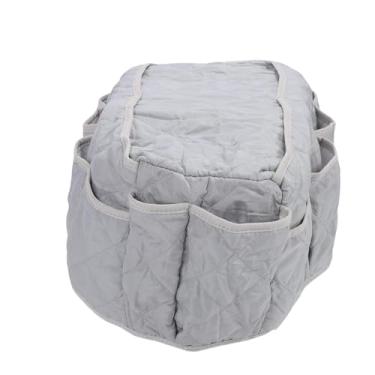 Imagem de Cryfokt Poltrona Multifuncional Caddy Tecido Não Tecido sofá Braço Armazenamento Bolsa para Brinquedos de Fraldas