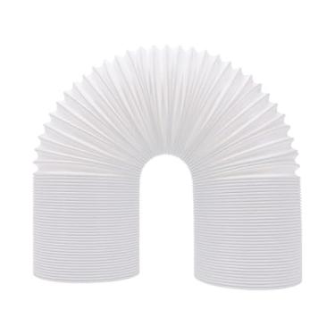 Imagem de Acessórios de Ar Condicionado Móvel Tubo Telescópico Exaustão Calor Aço PP Espessado Ondulado Vento Duto Extensível com Estrutura Reforçada Arame Absorvedores Antioxidantes para Operação Eficiente e S