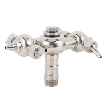 Imagem de KUIDAMOS Vasilha Giratória de Esfera de Spray de Limpeza de Aço Inoxidável 360° para Recipientes e Barris Com Tecnologia Acionada por Recuo, Bico de Limpeza de 360 ​​graus para Descarga de Tubos e