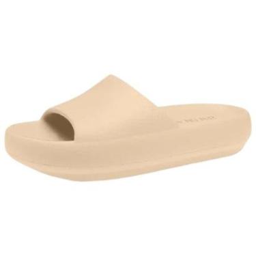Imagem de Chinelo Feminino Conforto Slip On Leve Nuvem Slide Sua Cia-Feminino