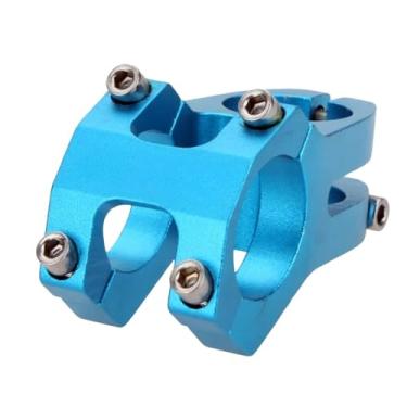 Imagem de Mesa de guidão de mountain bike MTB de 31,8 mm em liga de alumínio, disponível em quatro cores.(Blue)