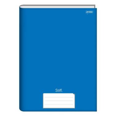 Imagem de Caderno Brochura Stiff Capa Dura 96 Folhas 200x275mm Jandaia -, Azul