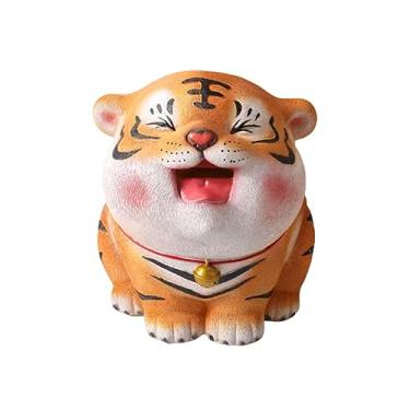 Imagem de Cofrinho de resina requintado caixa de poupança criativa ornamentos de mesa cofre para sala de estar quarto fácil de armazenar