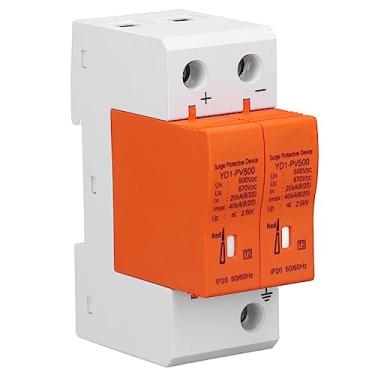 Imagem de Acouto Protetor DC Com Janela de Alarme Visual - Prendedor de Proteção de Design Modular para Sistemas Solares 2P 500V