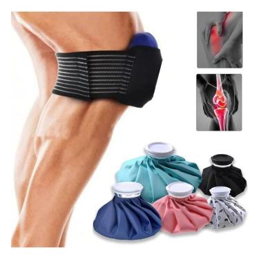Imagem de 2X Kit Bolsa De Gelo Com Suporte Cinta Para Joelho Ombro C
