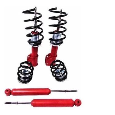 Imagem de Kit Suspensão Rosca Regulavel Palio Elx 2001 Ate 2012