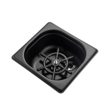 Imagem de Generic Enxaguador de vidro embutido para pia de cozinha, garrafa de aço inoxidável, copo de pulverização automático de vários furos para pia com orifício de drenagem, tubo de água, acessórios de pia