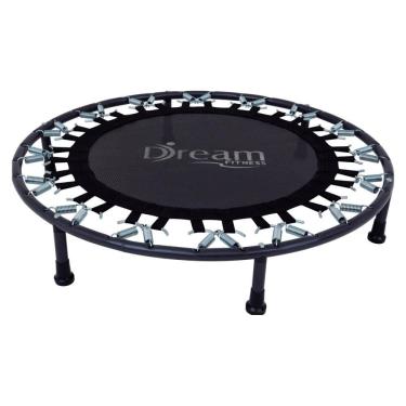 Imagem de Mini Cama Elástica Jump Profissional para Exercícios até 120kg com 32 Molas em Aço Carbono – Dream Fitness