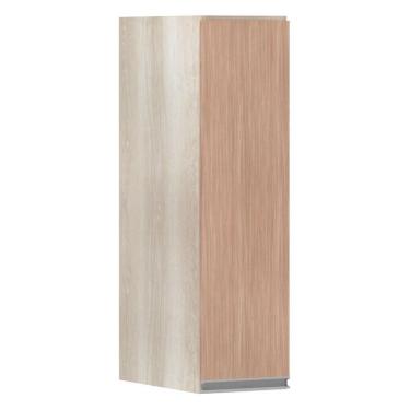 Imagem de Armário Luciane 20cm 1 Porta Lis Legno Crema C/Cumaru