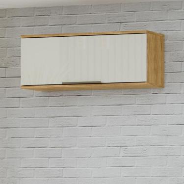 Imagem de Módulo De Cozinha Aéreo Armário 1 Porta 80cm - Verace Marrocos-off White