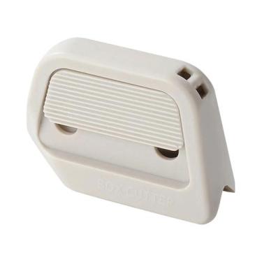 Imagem de Cortador De Papel Cerâmico Compacto Com Lâmina Magnética Retrátil Para