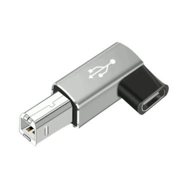 Imagem de Adaptador Tipo-C Para USB Para Piano Elétrico, Impressora Eletrônica, 