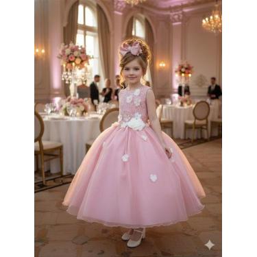 Imagem de Vestido Juvenil Vila Lele Regata Flores Rosa - Tecido Tecnosport, Tony