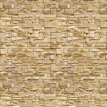 Imagem de Papel De Parede Pedra Tijolo Mármore Claro Autocolante Sala