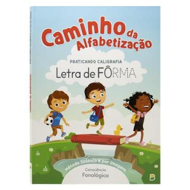 Imagem de Livro - Caminho da Alfabetização: Praticando caligrafia letra de fôrma