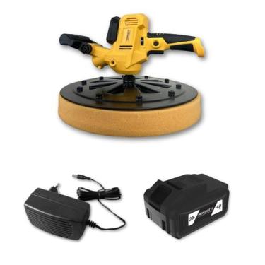 Imagem de Desempenadeira Menegotti MDI 20V Com Bateria Massa Corrida e Reboco Fi