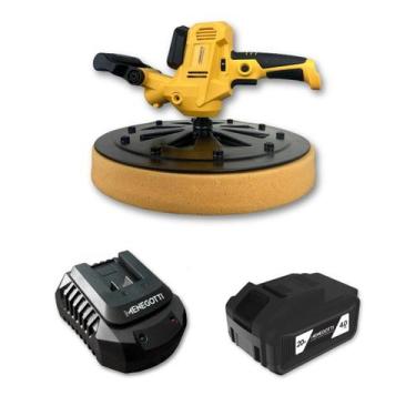 Imagem de Desempenadeira Menegotti MDI 20V Com Bateria 4Ah Massa Corrida e Reboc