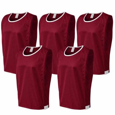 Imagem de Kit Colete De 5 Peças Treino Liso Futebol Trb Adulto Único-Masculino