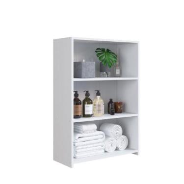 Imagem de Módulo Funcionale Organizador Multiuso Mdp Art In Móveis, Branco