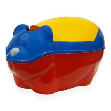 Imagem de Troninho Infantil Musical Tutti Baby Vermelho - Auxiliar no Desfralde