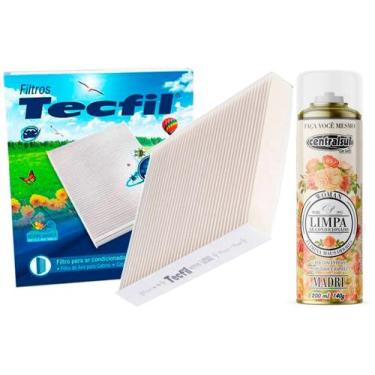 Imagem de Kit Filtro De Ar Condicionado Fiat Argo, Cronos, Pulse + Limpa Ar Cond