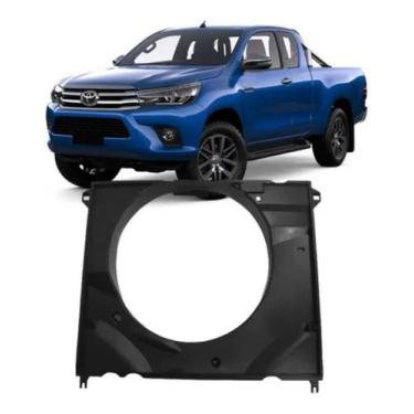 Imagem de Defletor da ventoinha do radiador toyota hilux srx 2005 até 2015 - Imp