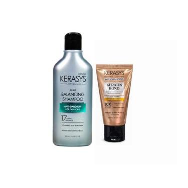 Imagem de Kerasys Kit (Sh Scalp Balancing 180ml + Másc. Keratin Bond Deep Repair