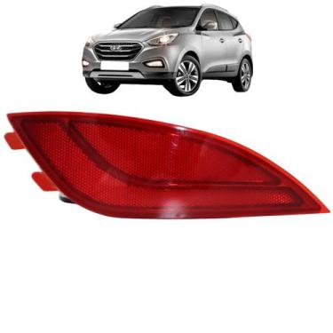 Imagem de Refletor Olho Gato Parachoque Traseiro Hyundai Ix35 2010 A 2021 - DSC,