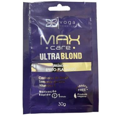 Imagem de Mascara Matizadora Max Care Ultra Blond Voga 30 Gr