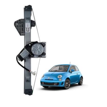 Imagem de Maquina Vidro Eletrico Fiat 500 2012 2013 Esquerda + Motor