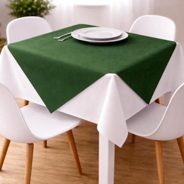 Imagem de 10 kit Toalha Mesa quadrada Decoração Festa Eventos Aniver - Rivfestas